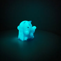 Lucky Cat Ghost -  Glow Swirl Edition