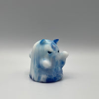 Lucky Cat Ghost -  Glow Swirl Edition