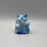 Lucky Cat Ghost -  Glow Swirl Edition